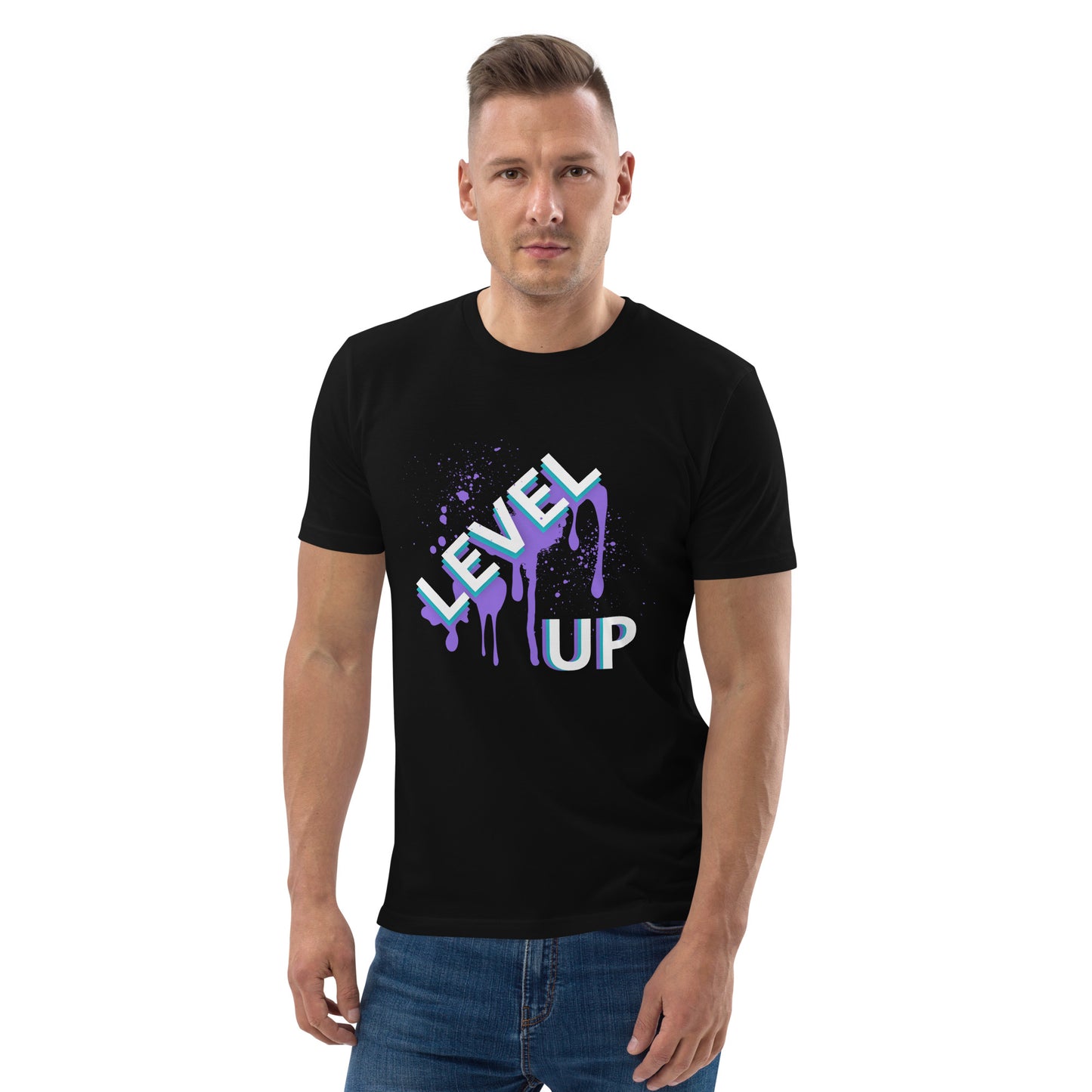 Unisex "Level Up Drip" T-shirt