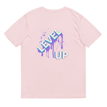 Load image into Gallery viewer, Unisex Embroidery &quot;Level Up Drip&quot; T-shirt
