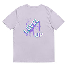 Load image into Gallery viewer, Unisex Embroidery &quot;Level Up Drip&quot; T-shirt
