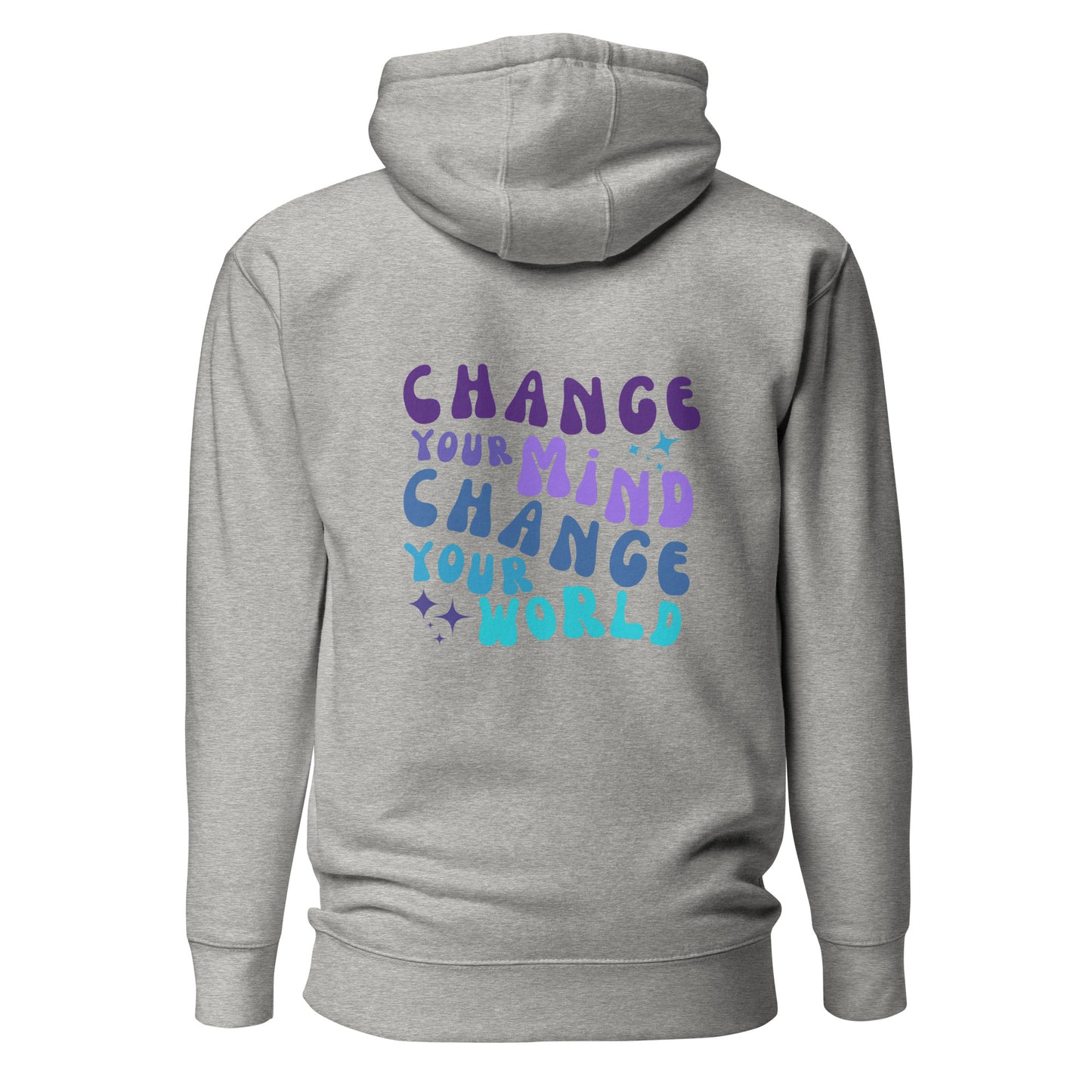 Embroidery "Change Your Mind" Hoodie