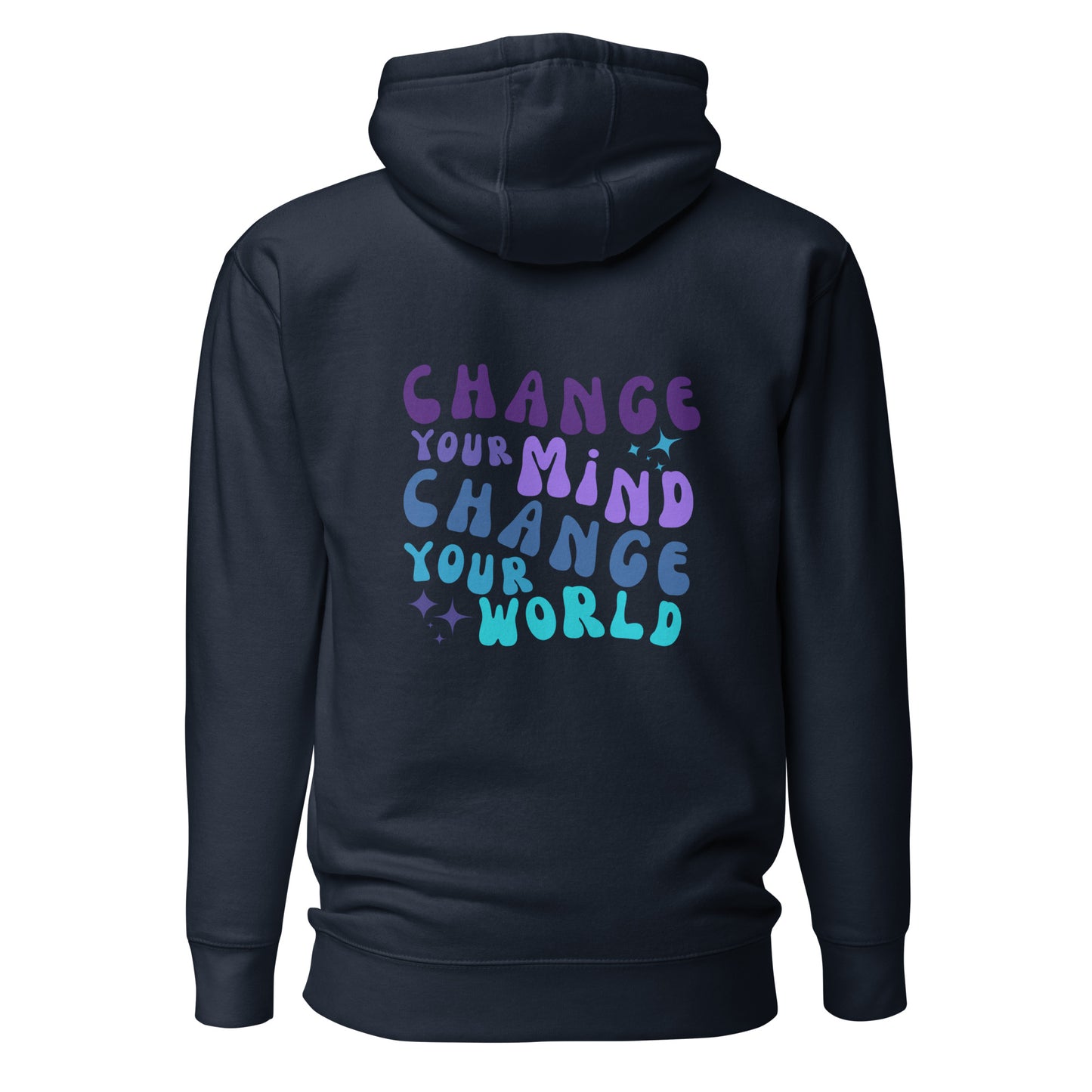 Embroidery "Change Your Mind" Hoodie