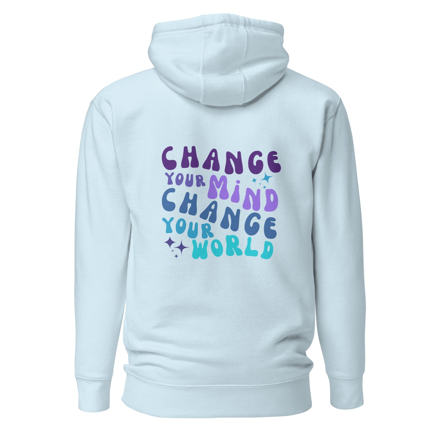 Embroidery "Change Your Mind" Hoodie