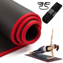 Load image into Gallery viewer, 10mm Yoga Mat Extra Thick 1830*610mm NRB Non-slip Pillow Mat For Men Women
