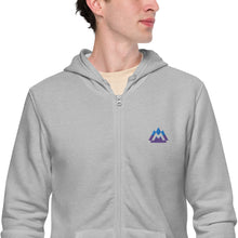 Load image into Gallery viewer, Unisex Embroidery Zip Hoodie
